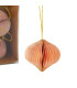 Set of 9 Christmas decorations paper - 6cm