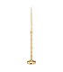 Candlestick Gold 10x10x36cm