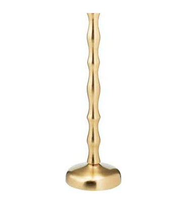 Candlestick Gold 10x10x36cm