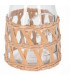 Carafe en verre et rotin 1.2L