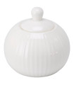 Sugar Conservation Pot white ceramic