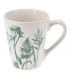 Set de 3 mugs en grés motif fleurs sauvages 360ml