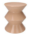 Side Table beige sand 31x31x36.5cm