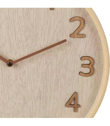 Wall Clock wood 38x38x5cm