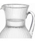 Carafe à eau en verre strié 1.5L
