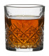 Set de 2 verres à whisky avec motifs embossés 34cl