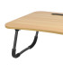Plateau de lit en bois et métal pour ordinateur portable 60x40x26cm