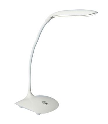 Lampe de bureau blanche LED sans fil 12x12x17cm