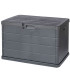 Garden storage box grey 78x55x52cm 170L