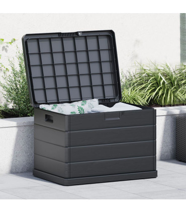 Garden storage box grey 78x55x52cm 170L