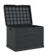 Garden storage box grey 78x55x52cm 170L