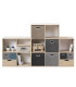 Storage box grey 31x31x31cm