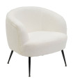 White Armchair 76x69x70cm