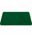 Tapis de bain mémoire de forme vert 50x80cm