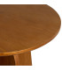 Table d'appoint design bois 40x40x50cm