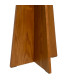 Table d'appoint design bois 40x40x50cm