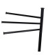 Chrome Metal Towel Holder 65.5x22.8x90.5cm