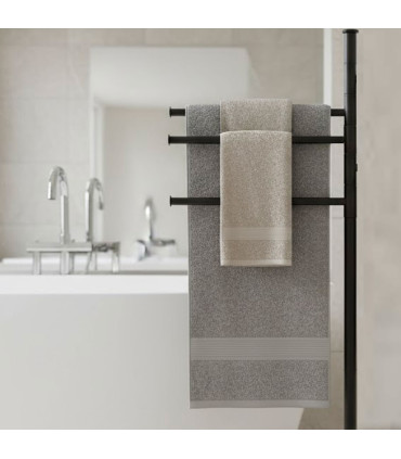 Chrome Metal Towel Holder 65.5x22.8x90.5cm