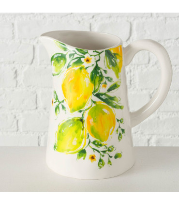 Water Pitcher ceramic lemon 1.25L
