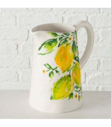 Water Pitcher ceramic lemon 1.25L