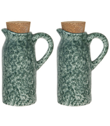 Oil and Vinegar Bottle Glass - 28cl x 2