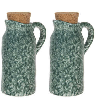 Oil and Vinegar Bottle Glass - 28cl x 2