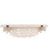 Wall Shelf Black Metal 33x20x39cm