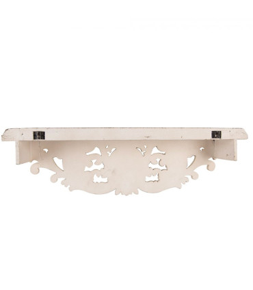 Wall Shelf Black Metal 33x20x39cm