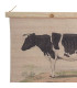 Wall Decoration cow 64x2x53cm