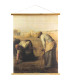 Décoration murale tapisserie jute les glaneuses 80x2x100cm