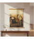 Décoration murale tapisserie jute les glaneuses 80x2x100cm