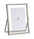 Photo Frame silver metal and glass 13x18cm