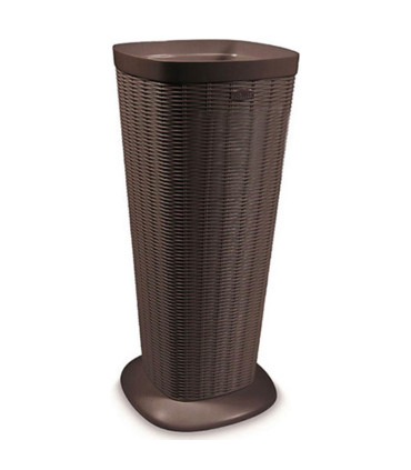 Chrome Metal Round Umbrella Stand 21x21x50cm