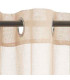 Curtain Polyester beige 140x260cm