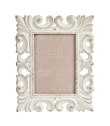 Photo Frame white Wood 13x18cm