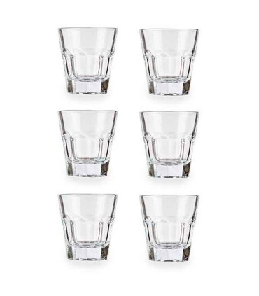 Set de 6 verres à shot en verre 4cl