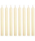 Set de 8 bougies pour chandelier beige longues 2x2x20cm