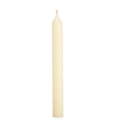 Set de 8 bougies pour chandelier beige longues 2x2x20cm
