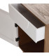 Night Stand wood and white 40x30x53cm