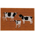 Paillasson coco vaches 60x40x1.5cm