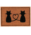 Coco Doormat cats 60x40x1.5cm