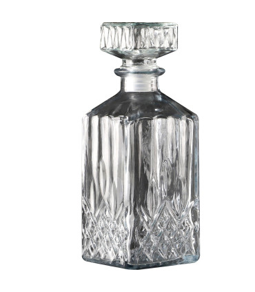 Carafe à whisky en verre 1L