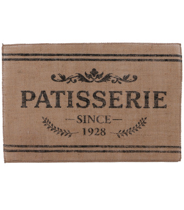 Rectangular Table Set jute set of 4 43.5x28.5cm