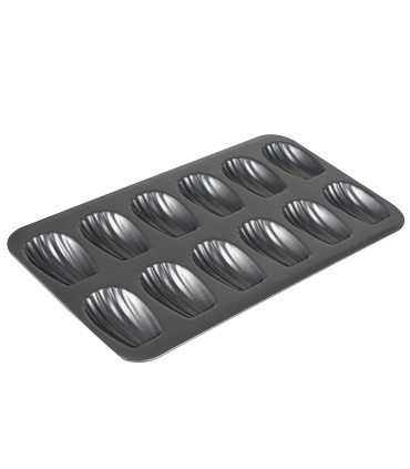 Moule à madeleines plaque 12 madeleines 39x22x2cm