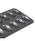 Moule à madeleines plaque 12 madeleines 39x22x2cm
