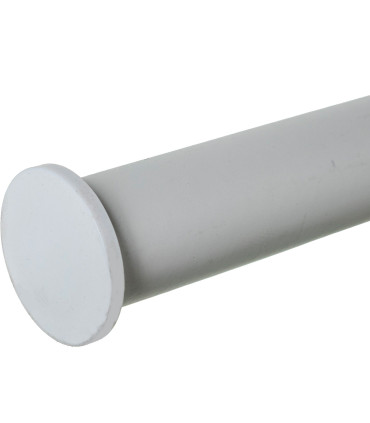 White Metal Towel Holder 37x20x79cm