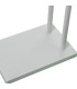 White Metal Towel Holder 37x20x79cm