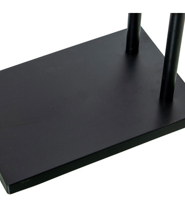 Black Metal Towel Holder 37x20x79cm