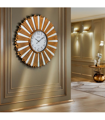 Wall Clock Gloden 40.5x40.5x5cm