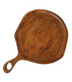Plateau de service en bois de manguier 46x34x2.5cm